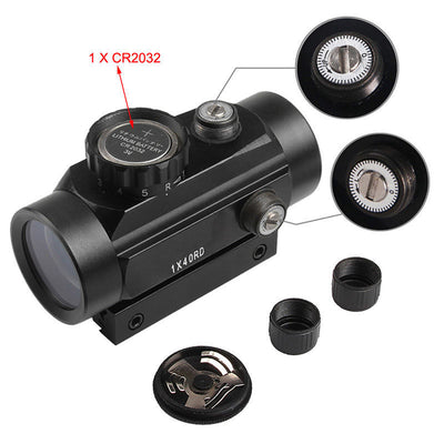 RED DOT 1X40RD HOLOGRAPHIC OPTICAL SCOPE