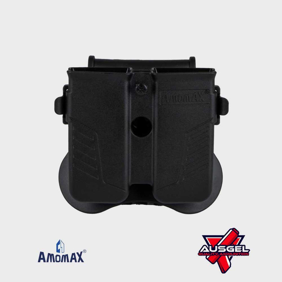 Amomax Universal Double Mag Pouch (Black)